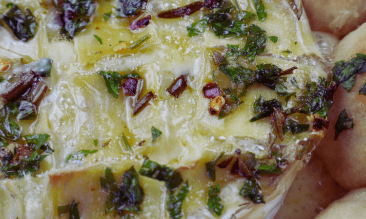 easy baked brie cheese