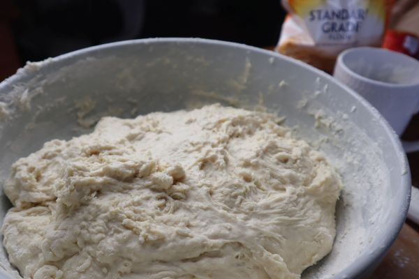 the dough looks a bit sloppy