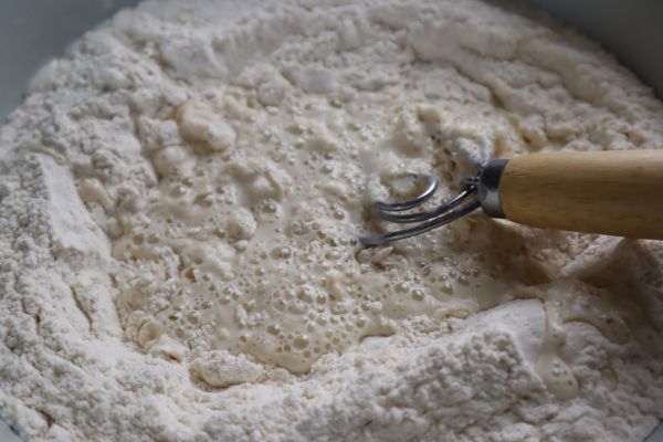 make the dough for maori fry bread