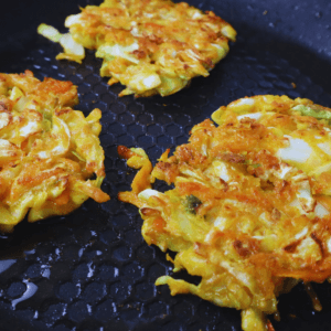 easy cabbage fritters