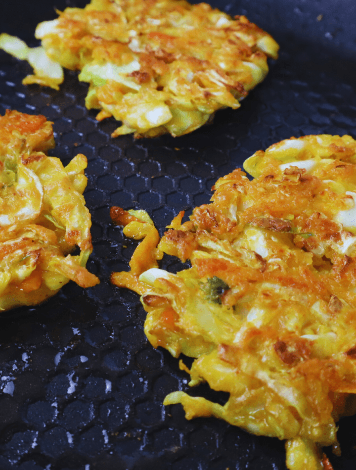easy cabbage fritters