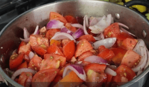 tomatoes for the ratatouille