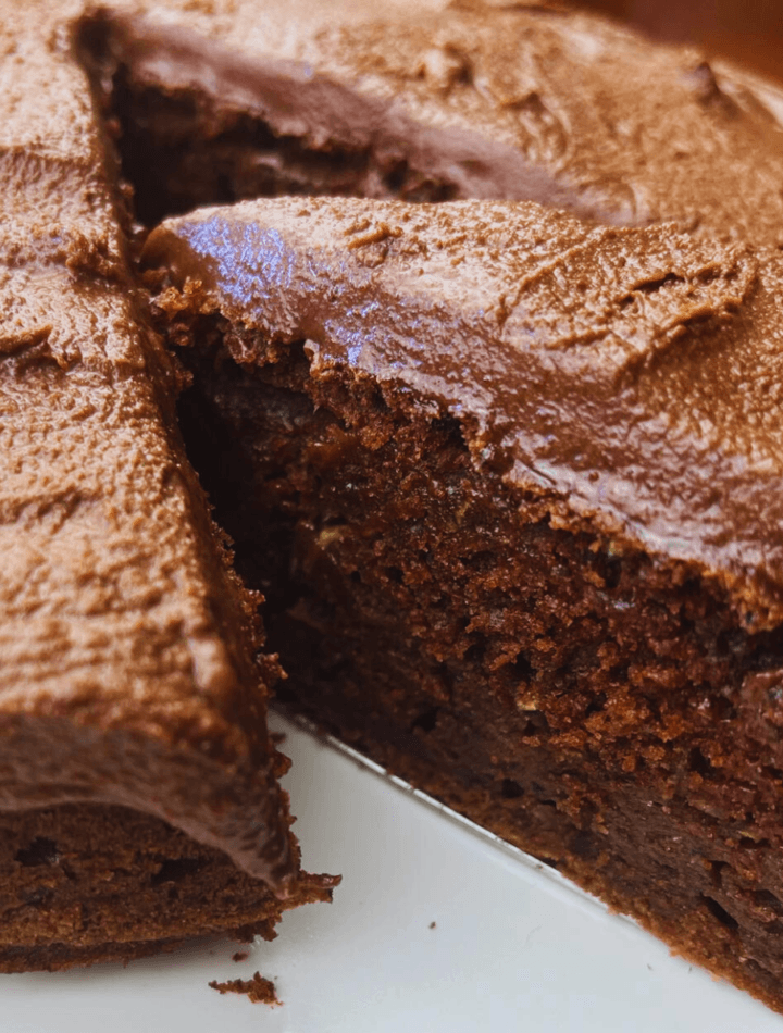 moist zucchini chocolate cake
