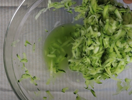 zucchini liquid