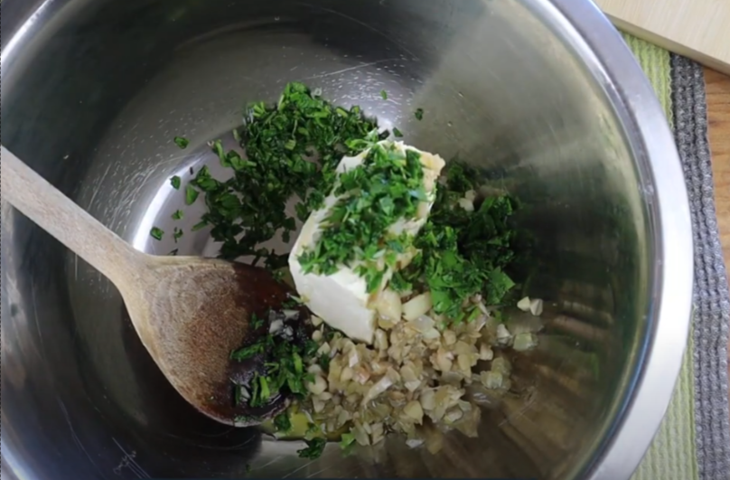 mix the ingredients