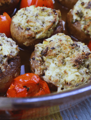 stuffed mushrooms with cream cheese