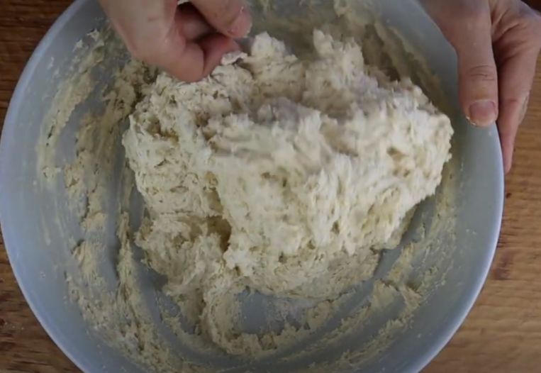 mix the dough