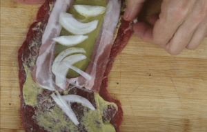 layer on the filling