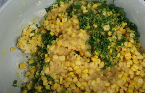 basic batter corn fritters