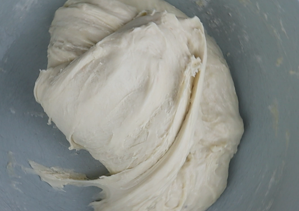 pizza dough stretch and fold