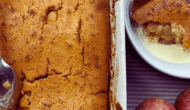 apple sponge pudding