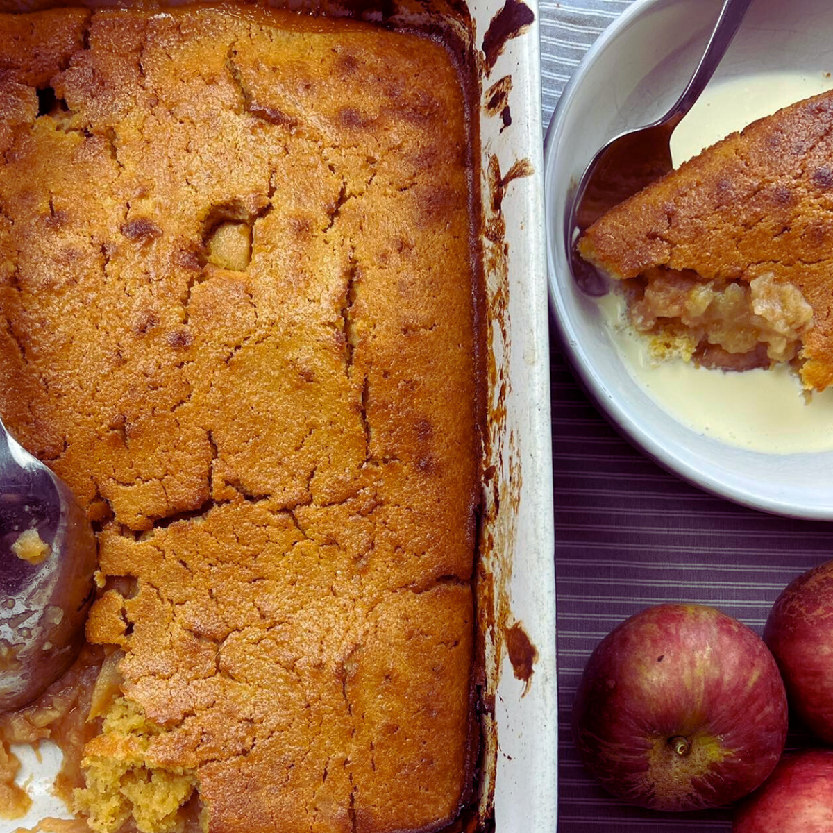 apple sponge pudding