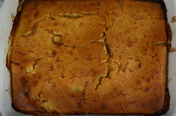 apple sponge cake