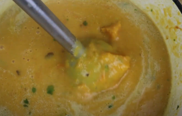 puree the soup