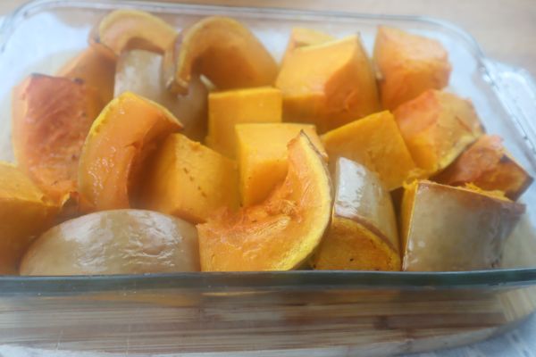 roast the butternut pumpkin